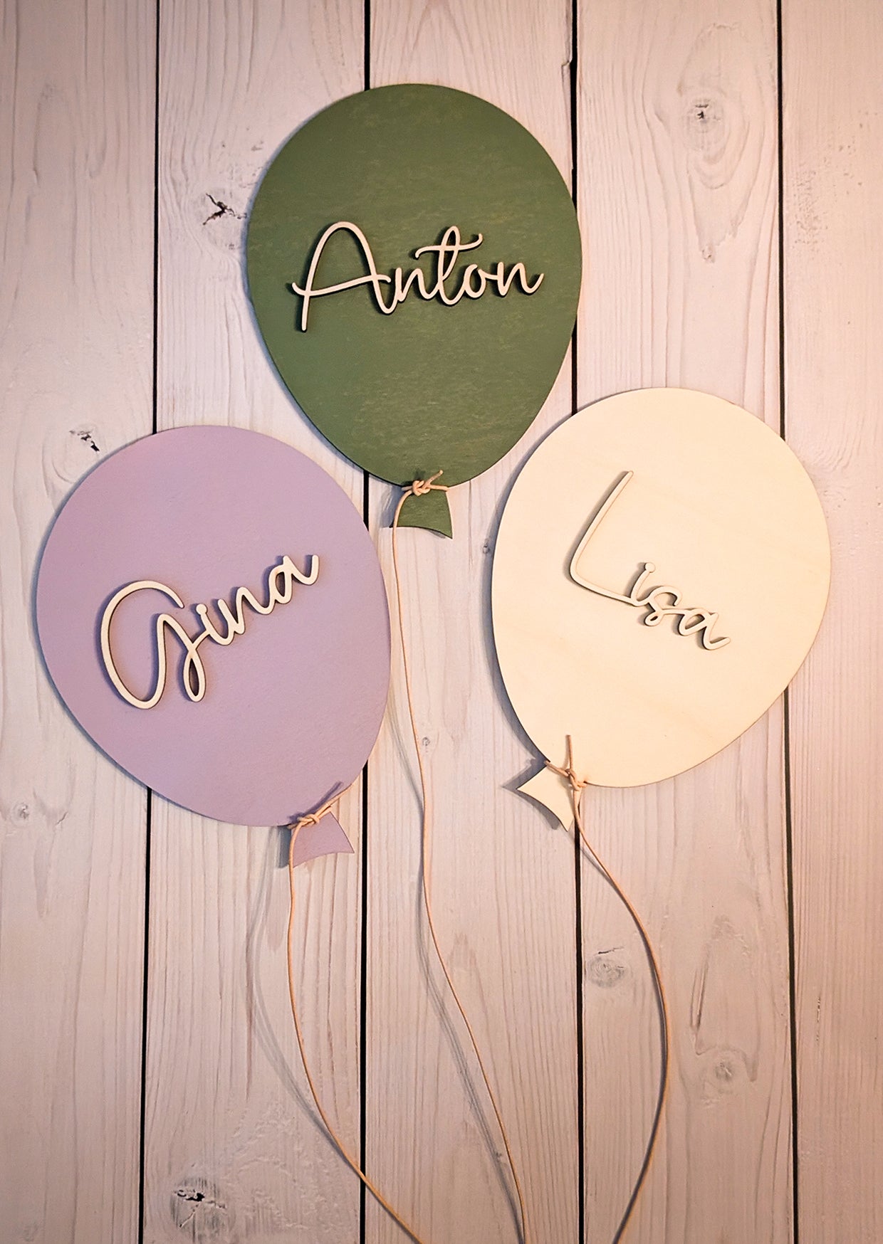 Luftballon mit Name, personalisierbar