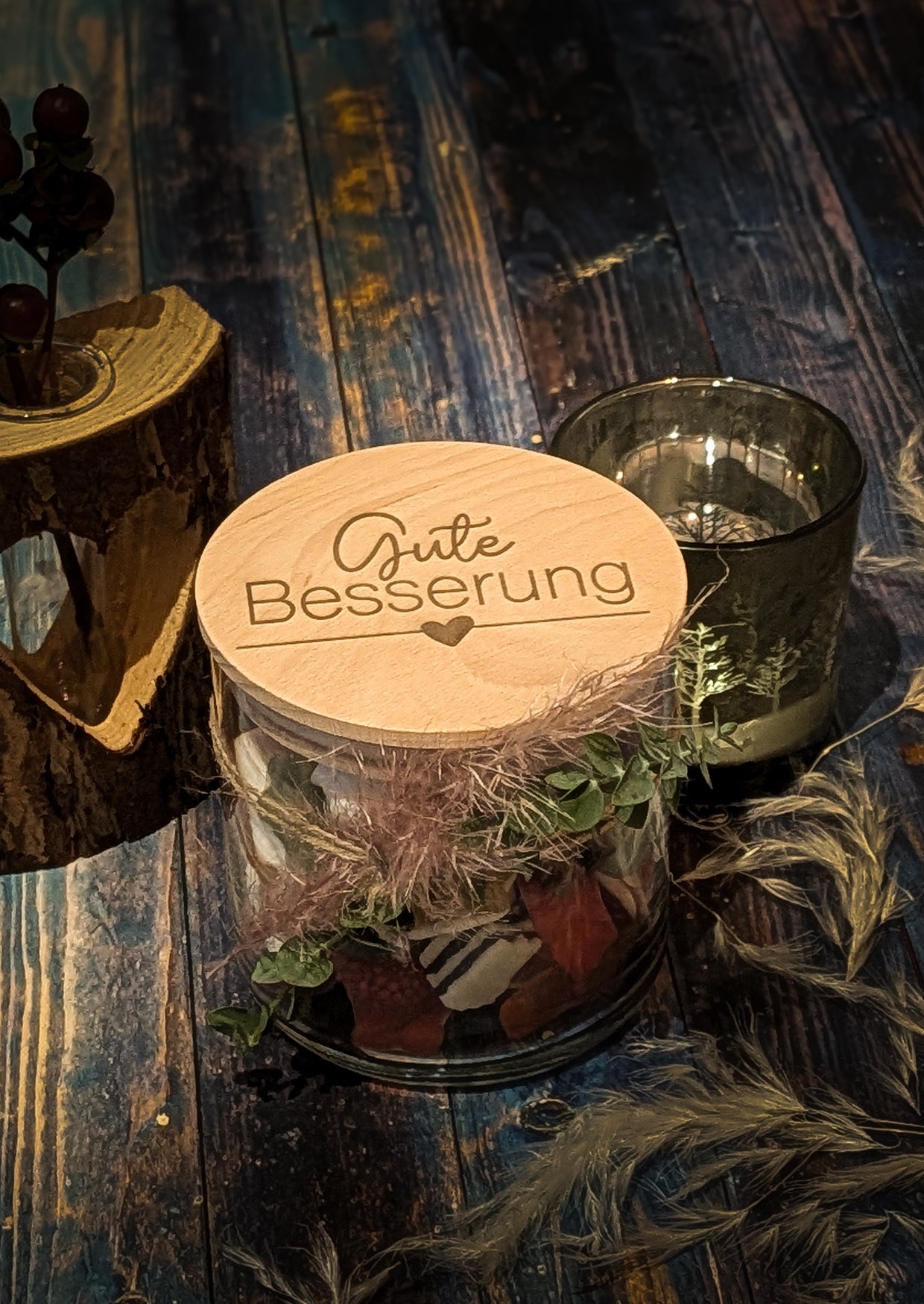 Vorratsglas "Gute Besserung", 530 ml